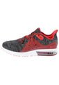 Running Gris-Rojo Nike Sequent 3 de Nike