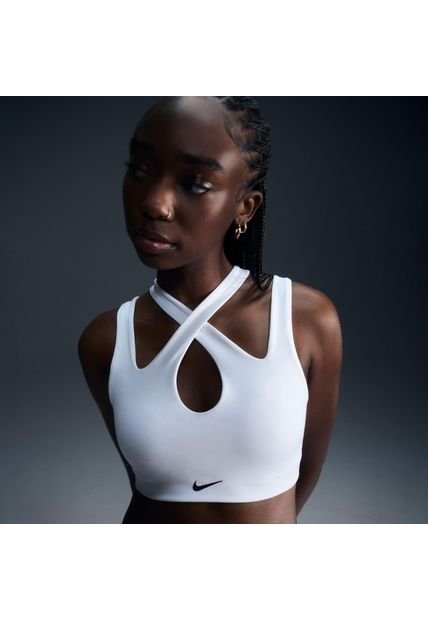 Top Mujer Nike Freestyle Blanco