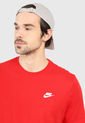 Camiseta Rojo-Blanco Nike Club Tee de Nike