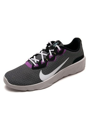 Tenis Running Negro-Morado-Blanco Nike Explore Strada