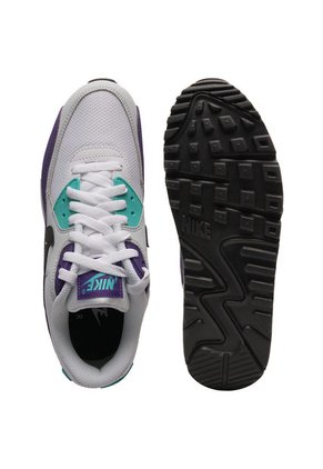 Tenis Blanco-Morado-Verde Nike Air Max 90 Essential