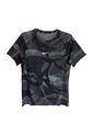 Camiseta Nike Dri-Fit Slim Camo Aop-Negro de Nike