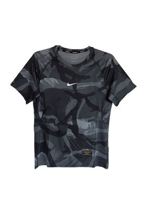 Camiseta Nike Dri-Fit Slim Camo Aop-Negro