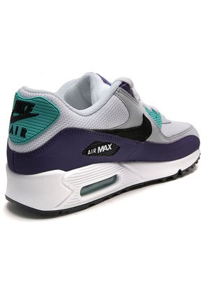 Tenis Blanco-Morado-Verde Nike Air Max 90 Essential