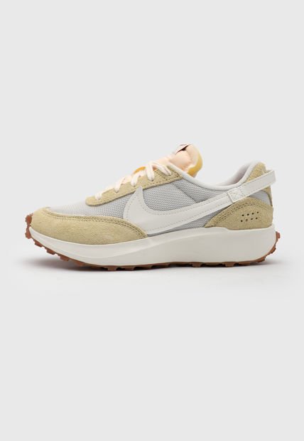 Tenis Lifestyle Beige-Blanco Nike Waffle Debut Vintage
