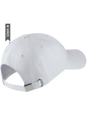 Gorra Nike Heritage86 Para Niños-Blanco