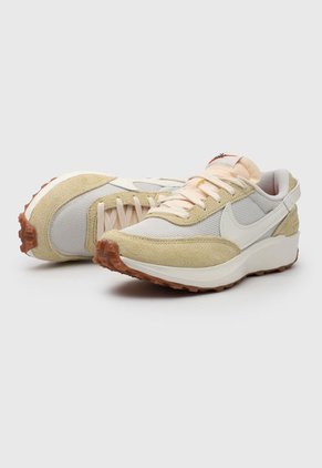 Tenis Lifestyle Beige-Blanco Nike Waffle Debut Vintage