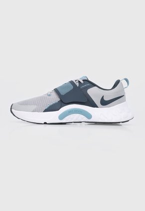 Tenis Training Gris-Azul-Blanco Nike Renew Retaliation 4