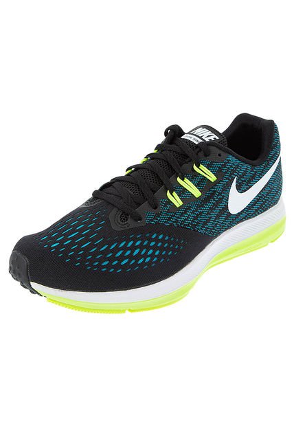Running Negro-Azul-Verde Nike Zoom Winflo 4