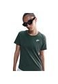 Camiseta Nike W Nsw Club Ss Tee Mujer-Verde de Nike