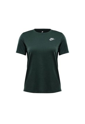 Camiseta Nike W Nsw Club Ss Tee Mujer-Verde