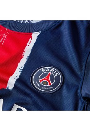 Camiseta Nike Kids PSG Y  Dri-Fit Jsy Ss Stad Hm - Azul