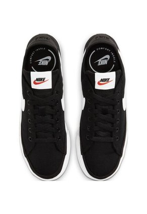 Tenis Mujer Nike Court Legacy Cnvs Negro