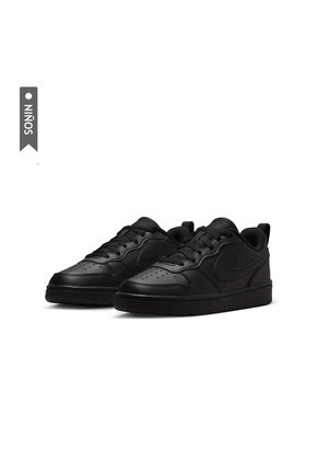 Tenis Nike Court Borough Low Recraft Niños-Negro