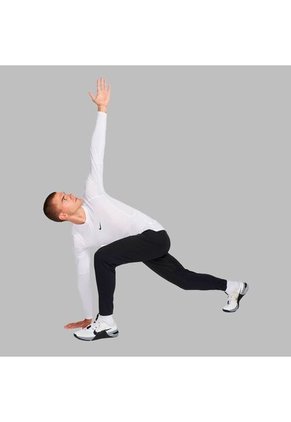 Camiseta Nike Hombre M Np Dri-Fit Tight Top Ls - Blanco