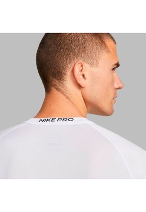 Camiseta Nike Hombre M Np Dri-Fit Tight Top Ls - Blanco
