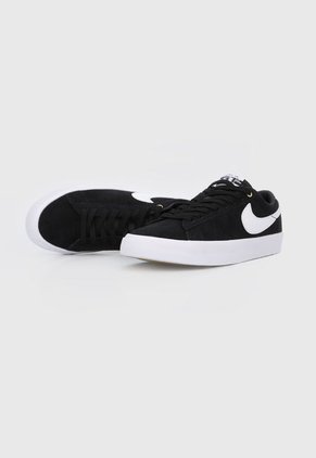 Tenis Skateboarding Negro-Blanco Nike SB Zoom Blazer Low Pro GT