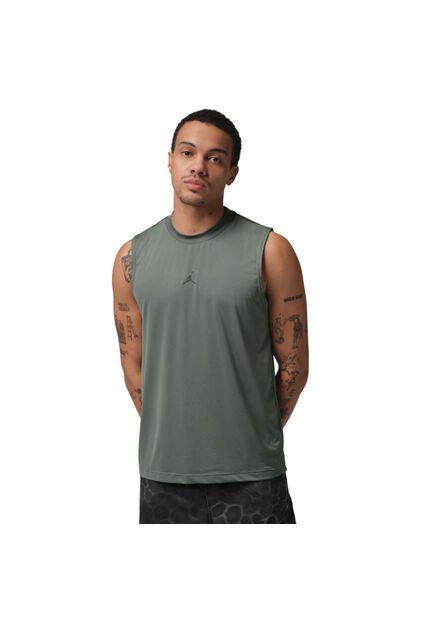 Camiseta Sin Mangas Nike Spt Ess Slvs Hombre-Verde