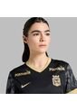 Camiseta Nike Mujer Atlético Nacional 2da 2025-Negro-Dorado de Nike
