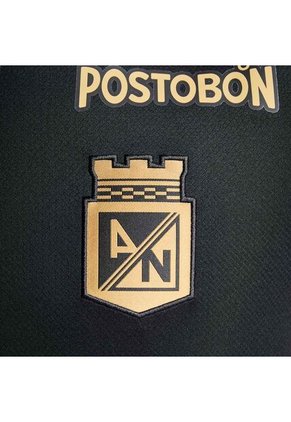 Camiseta Nike Hombre Atlético Nacional 2da 2025-Negro-Dorado