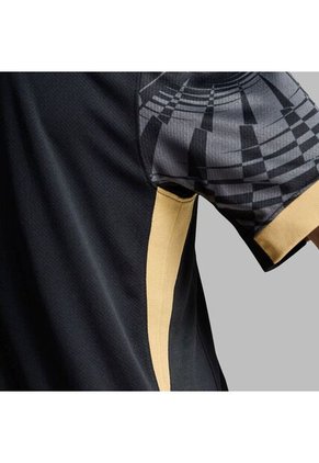 Camiseta Nike Hombre Atlético Nacional 2da 2025-Negro-Dorado