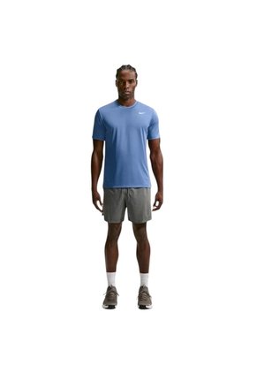 Camiseta Nike M Df Tee Std Flex Hombre-Azul