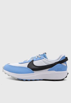 Tenis Lifestyle Azul-Negro-Celeste Nike Waffle Debut SE