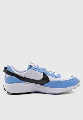 Tenis Lifestyle Azul-Negro-Celeste Nike Waffle Debut SE