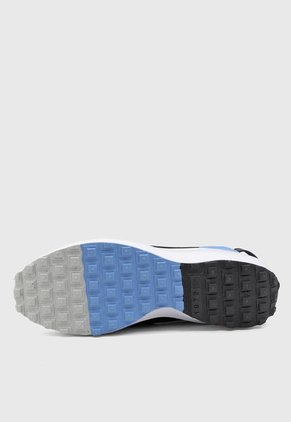 Tenis Lifestyle Azul-Negro-Celeste Nike Waffle Debut SE