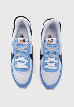 Tenis Lifestyle Azul-Negro-Celeste Nike Waffle Debut SE