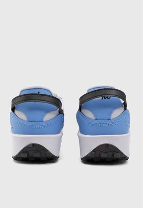 Tenis Lifestyle Azul-Negro-Celeste Nike Waffle Debut SE