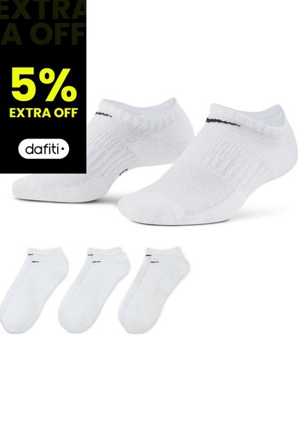 Medias Hombre Nike Everyday Cush No Show (3 Par)