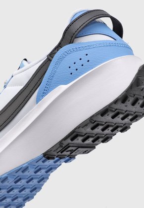 Tenis Lifestyle Azul-Negro-Celeste Nike Waffle Debut SE