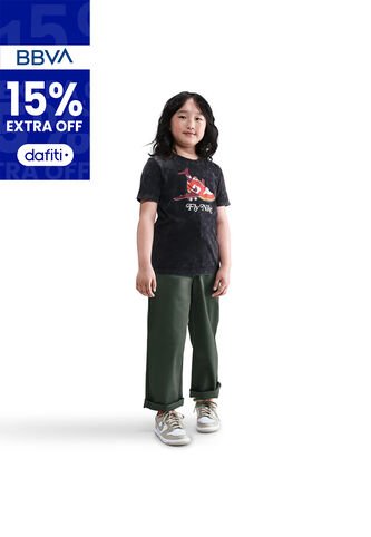 Camiseta Unisex Niño Lifestyle Nike Sportswear Negro Nike