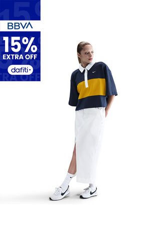 Polo Mujer Lifestyle Nike Sportswear Azul Nike