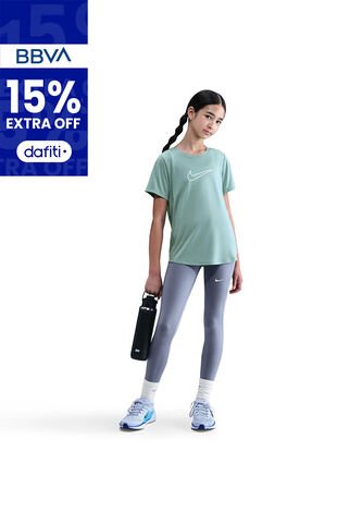 Camiseta Unisex Niño Lifestyle Nike One Fitted Verde Nike