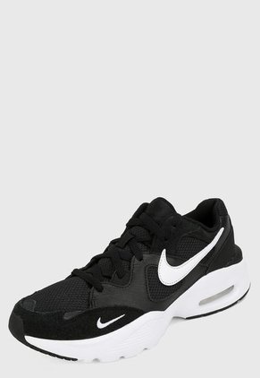 Tenis Lifestyle Negro-Blanco Nike Air Max Fusion