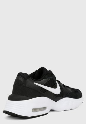 Tenis Lifestyle Negro-Blanco Nike Air Max Fusion