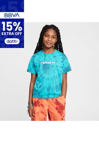 Camiseta Unisex Niño Lifestyle Nike Sportswear Azul Nike