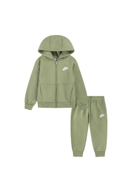 Conjunto Niños Nike Full-Zip Club Set Verde