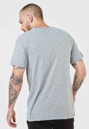Camiseta Gris-Blanco Nike Dri-Fit Club