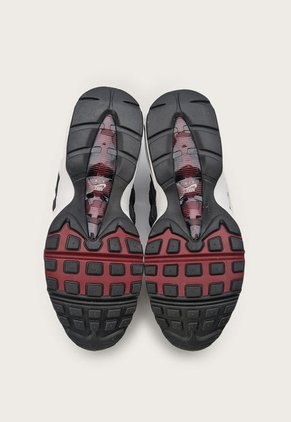 Tenis Lifestyle Negro-Gris-Marfil-Vinotinto Nike Air Max 95