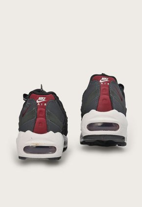 Tenis Lifestyle Negro-Gris-Marfil-Vinotinto Nike Air Max 95