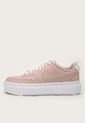 Tenis Lifestyle Palo Rosa-Blanco Nike Court Vision Alta de Nike