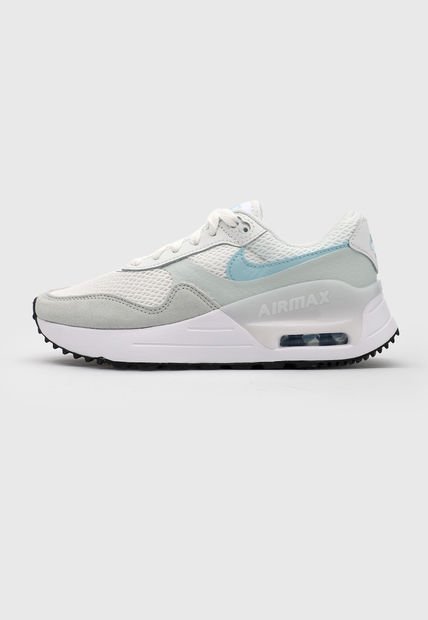 Tenis Lifestyle Blanco-Gris-Celeste Nike Air Max System