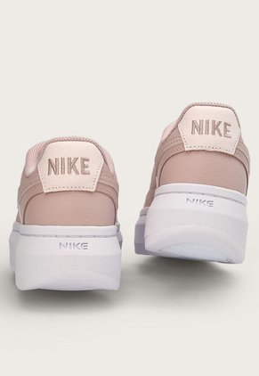 Tenis Lifestyle Palo Rosa-Blanco Nike Court Vision Alta