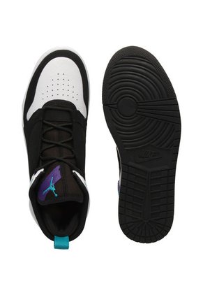 Tenis Basketball Negro-Blanco-Morado Nike Jordan Fadeaway