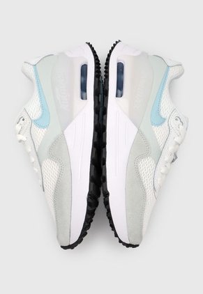 Tenis Lifestyle Blanco-Gris-Celeste Nike Air Max System