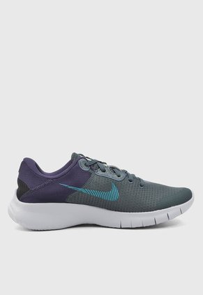 Tenis Running Verde Oscuro-Azul Nike Flex Experience Run 11