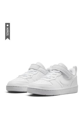 Tenis Nike Court Borough Low Recraft Bpv Niño-Blanco